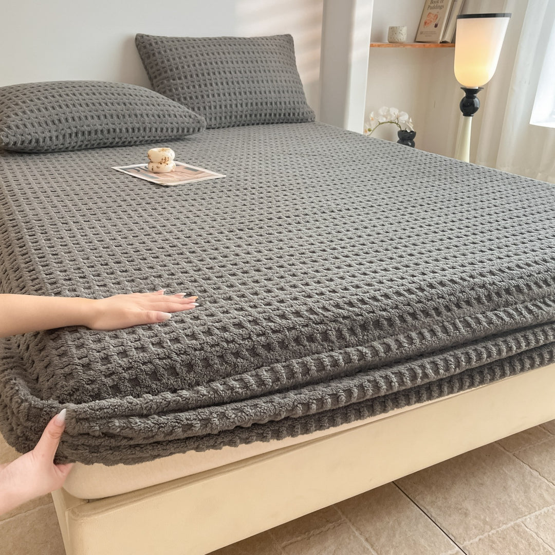 Gemütliche strukturierte Decke