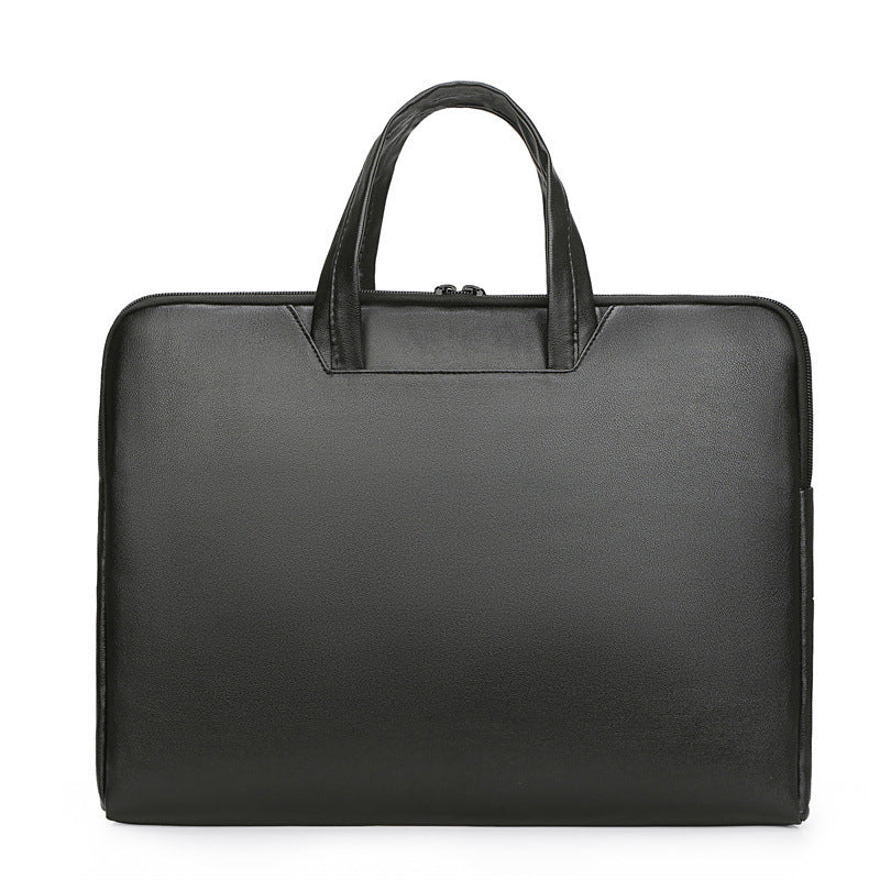 Professionelle Leder Laptop Hülle Karnz