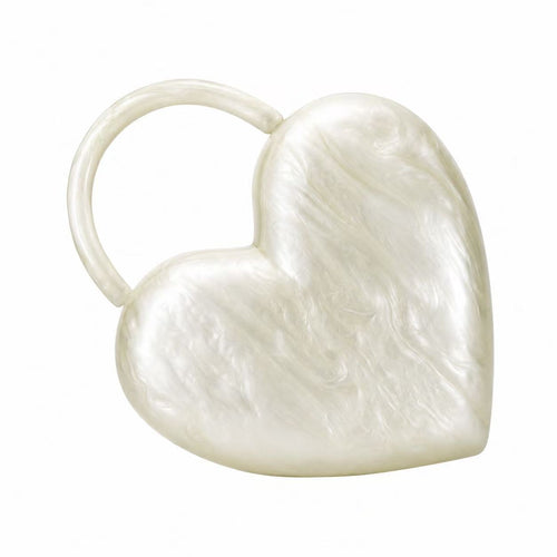 Herzförmige Handtasche