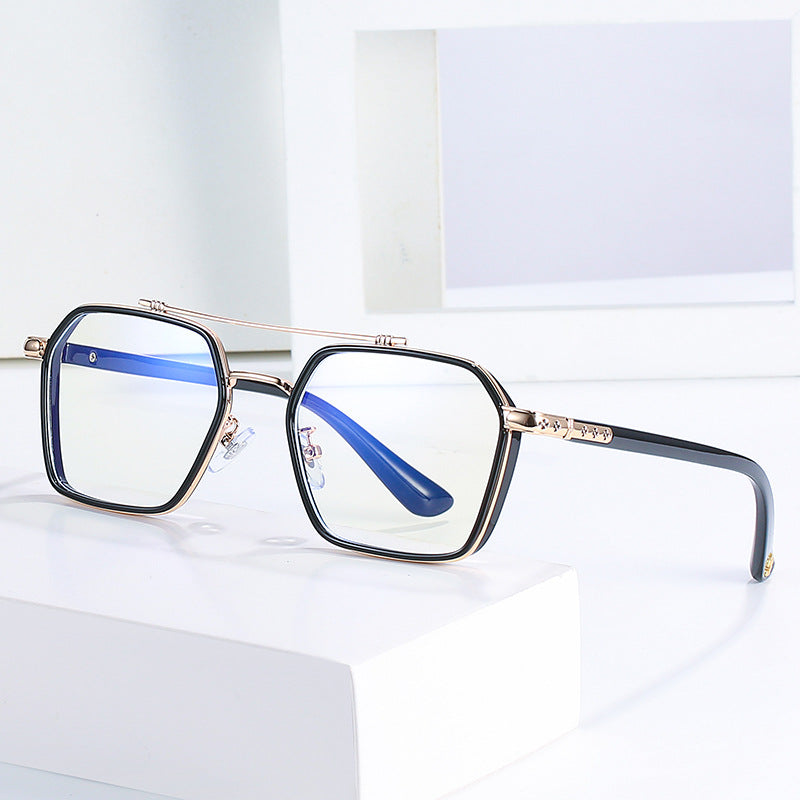Damen modische Brille im geometrischen Design Karnz