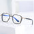 Damen modische Brille im geometrischen Design Karnz