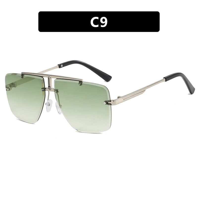 Damen quadratische Sonnenbrille im stilvollen minimalistischen Design Karnz