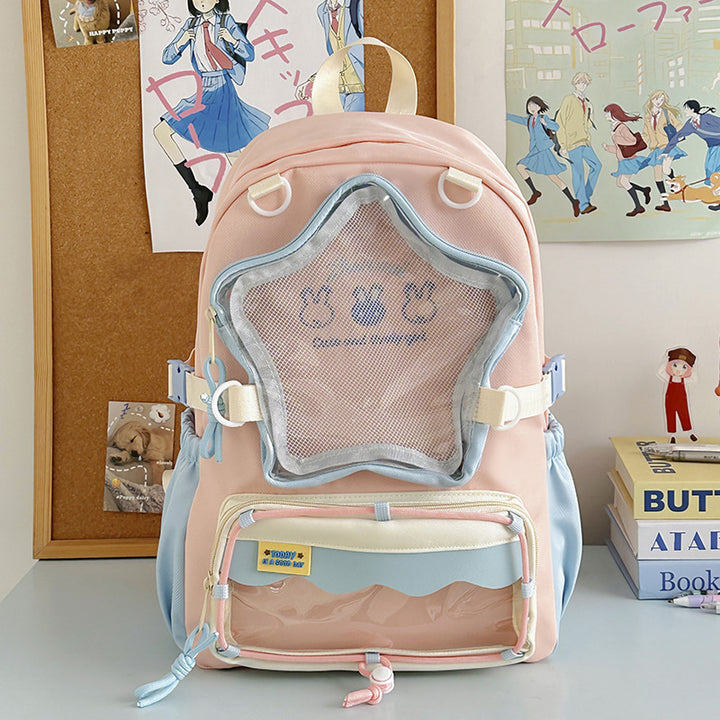 Fun Sternförmiger Design Rucksack Karnz