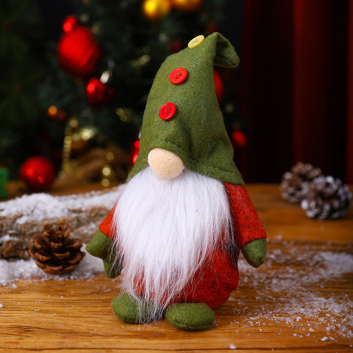 Dekorative Weihnachtsgnom Figur Karnz