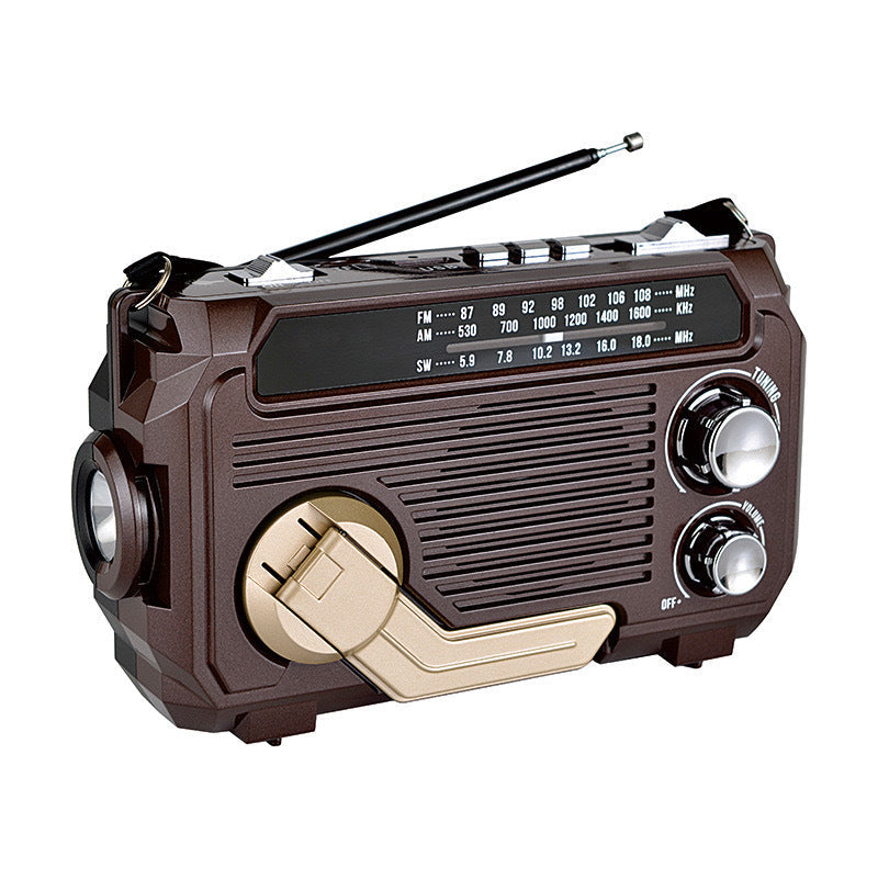 Solarladbetriebenes Radio für Camping | Karnz