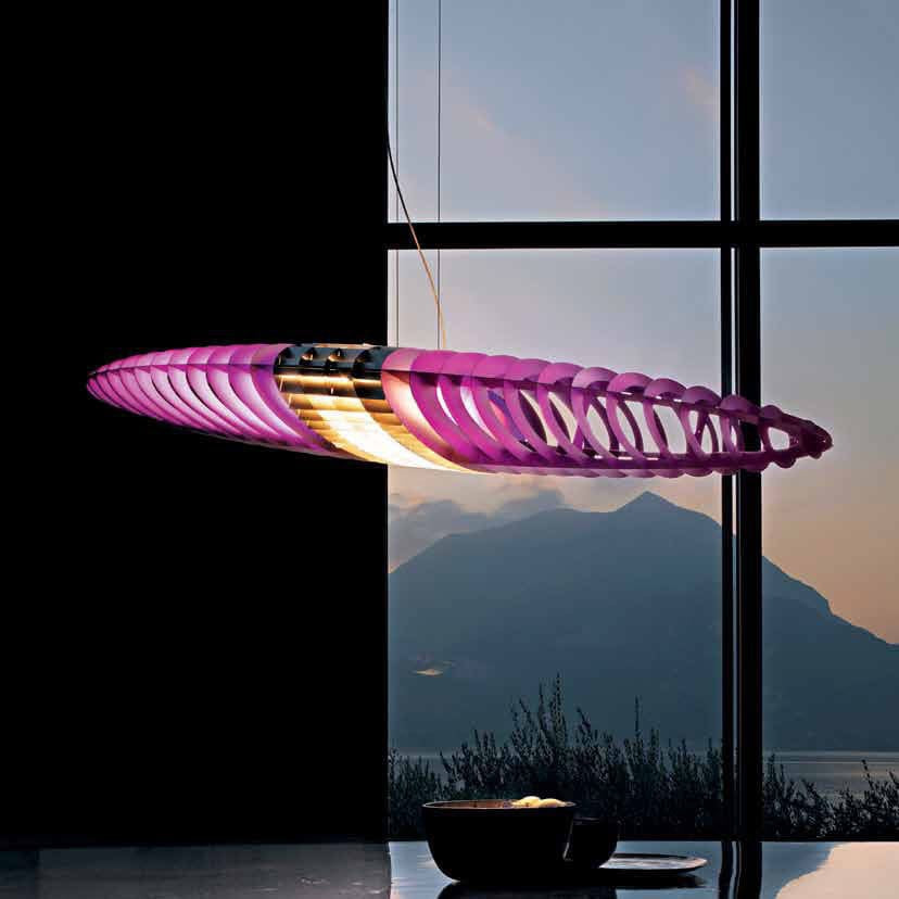 Elegante abstrakte LED-Kronleuchter