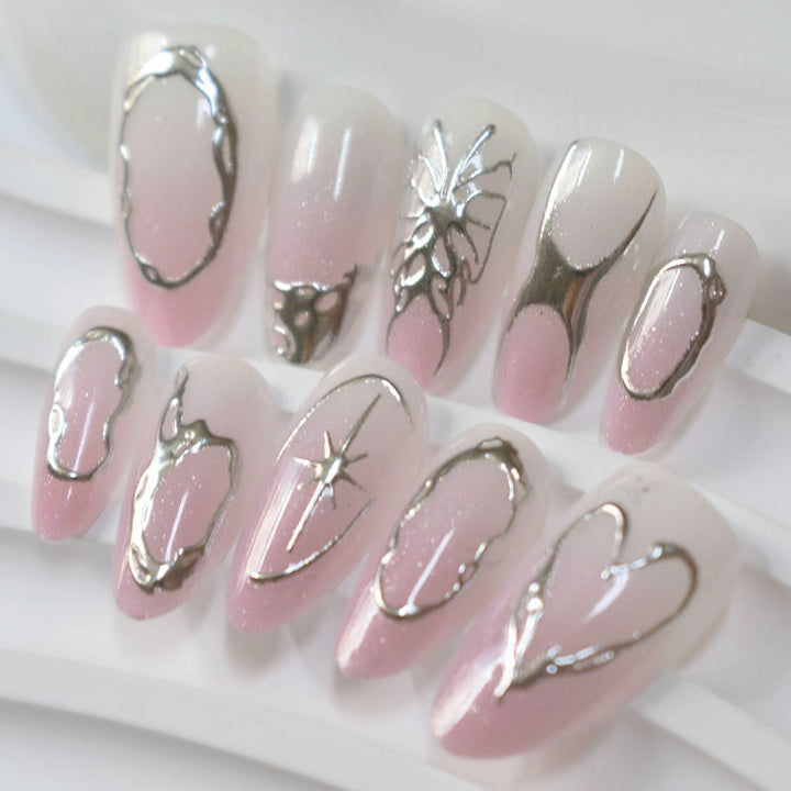 Premium Dekorative Nagelspitzen Karnz