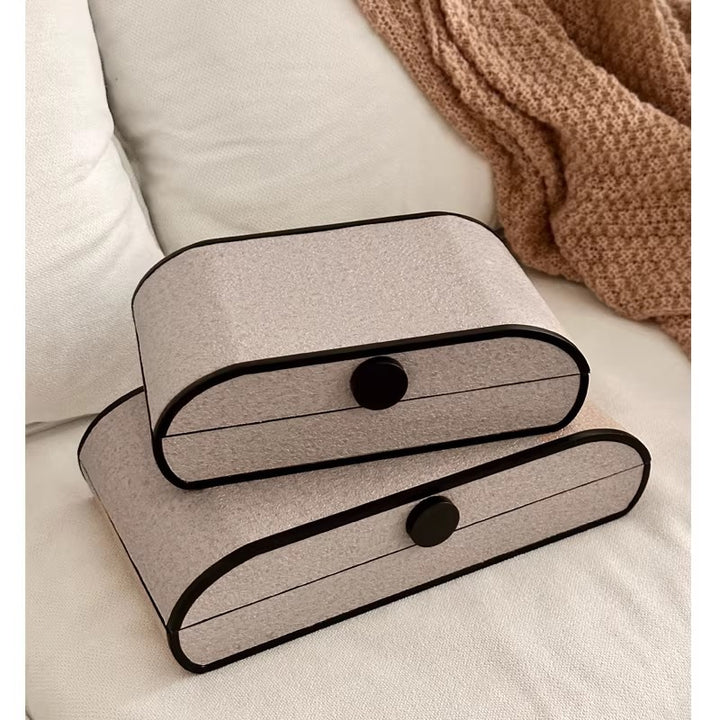 Stylische dekorative Aufbewahrungsboxen-Set