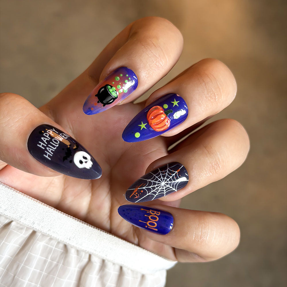 Halloween-Themed Press-On Nail Collection Karnz