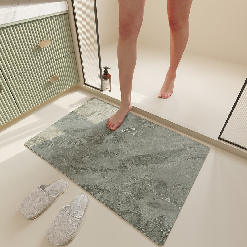 Stylische rutschfeste Badematte