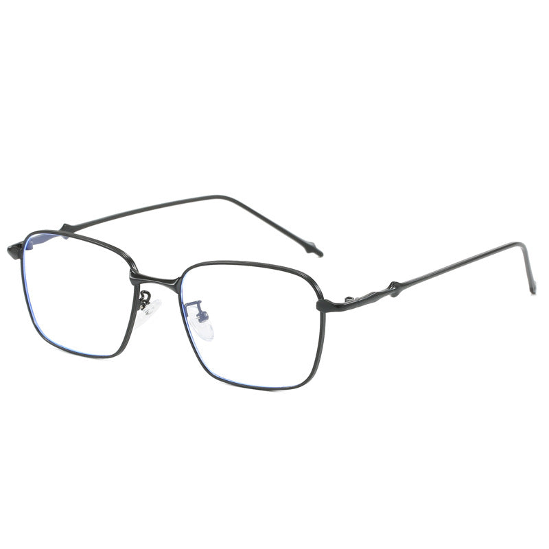 Damen elegante quadratische Sonnenbrille mit hochwertigem Metallrahmen Karnz