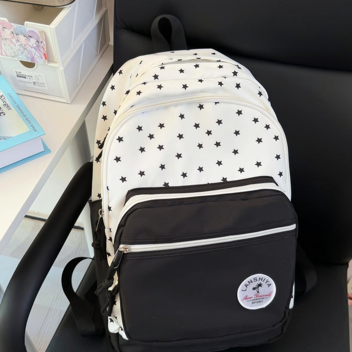 Stern-Muster Grafik Rucksack