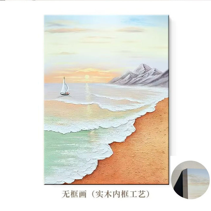 Küstenruhe Seascape Leinwandkunst
