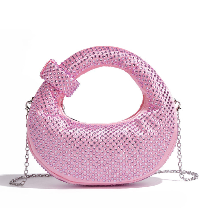 Chice Handtasche mit Strassverzierungen Karnz