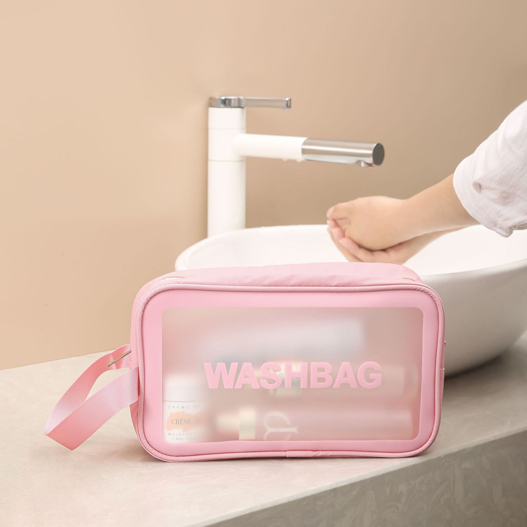 Transparente Reise-Waschtasche Karnz