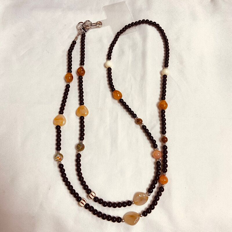 Stylischer Perlen-Eyewear-Lanyard Karnz