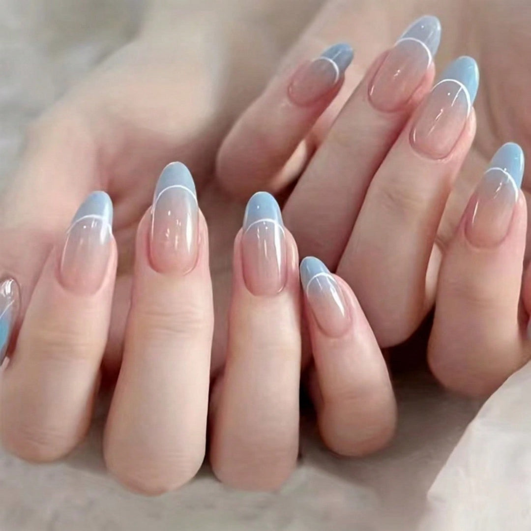 Stylisches Gel-Nagelkunst-Design