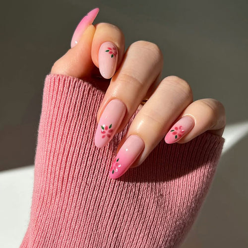 Florale Nagelkunst