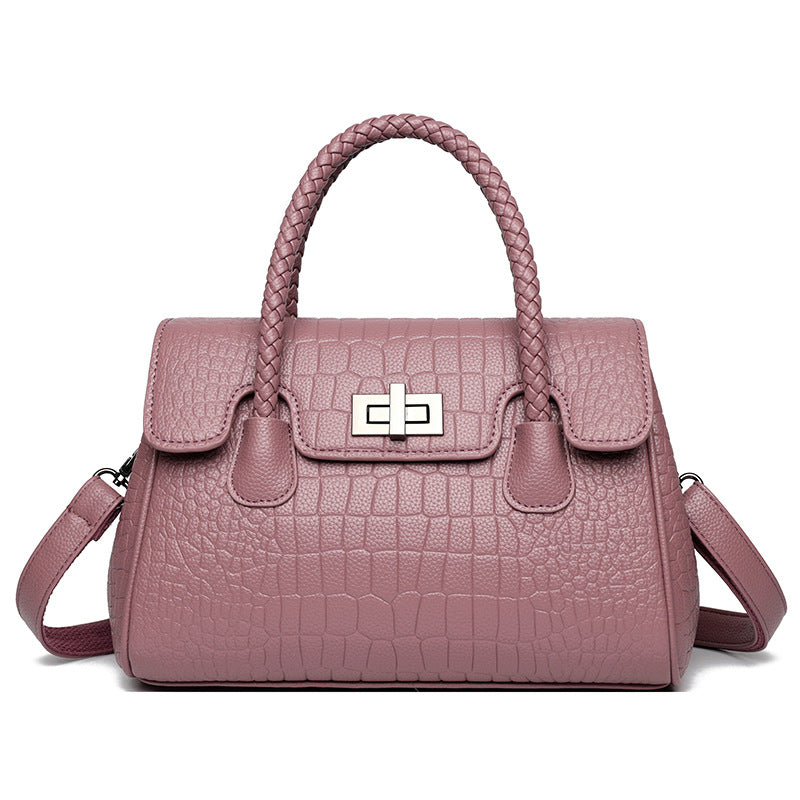 Elegante Doppelgriff-Handtasche Karnz