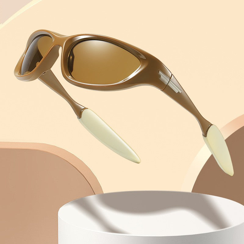 Damen Sportliche Sonnenbrille mit ergonomischem Design und optimalem UV-Schutz Karnz