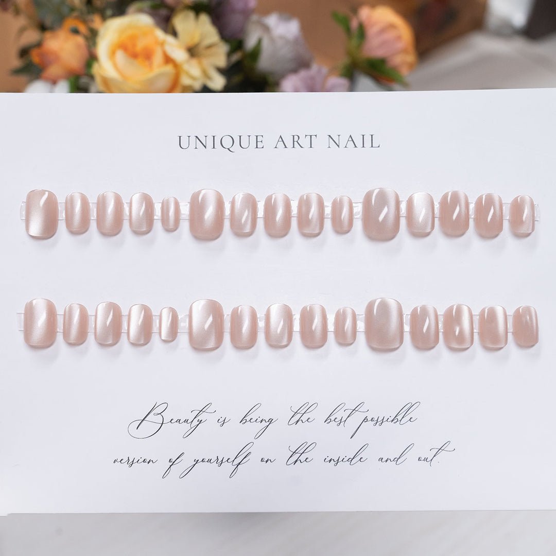 Glänzendes Ombre Nagelkunst Set