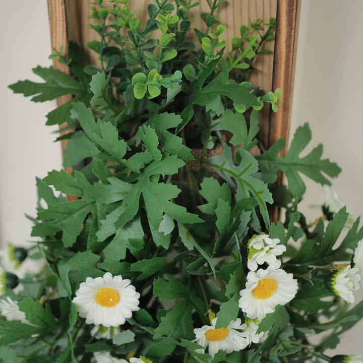 Hängende künstliche Blumen Wanddekoration