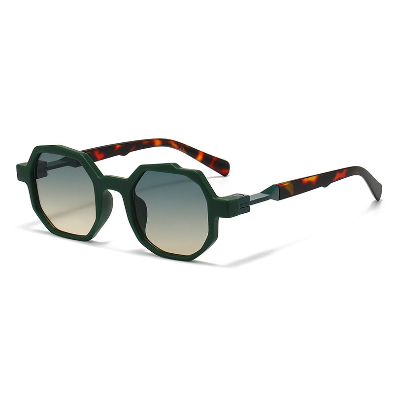 Damen stilvolle geometrische Sonnenbrille Karnz
