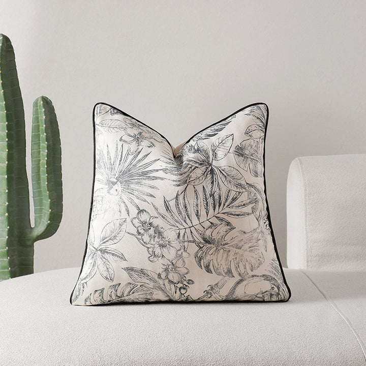Botanischer Druck Dekokissen