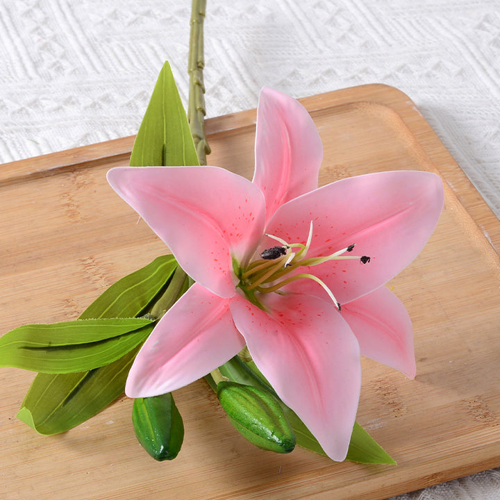 Realistischer künstlicher Lilienstamm