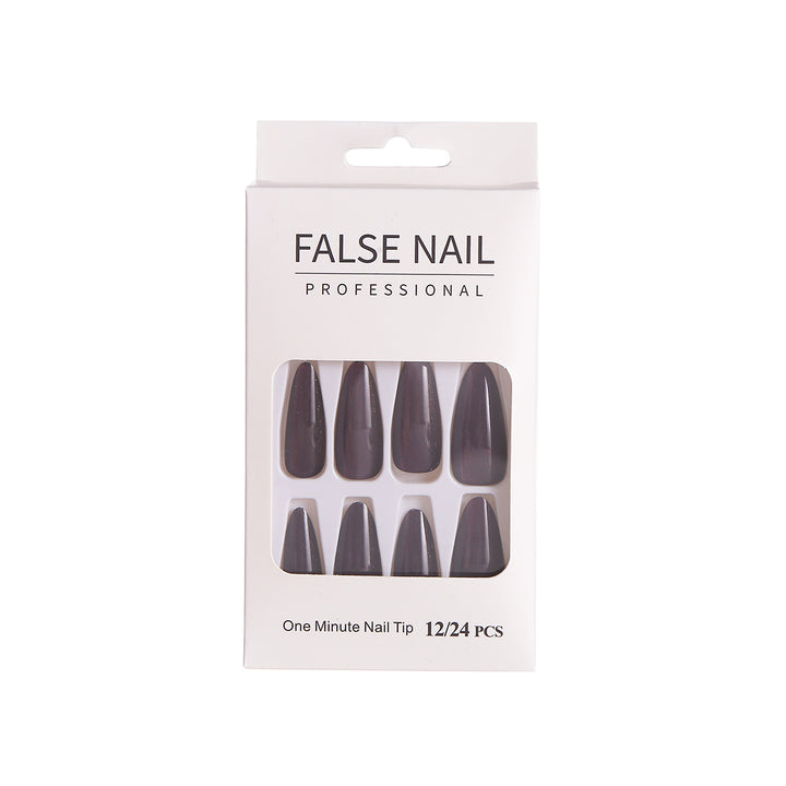 Premium Stiletto Press-On Nail Set mit reflektierendem Finish Karnz