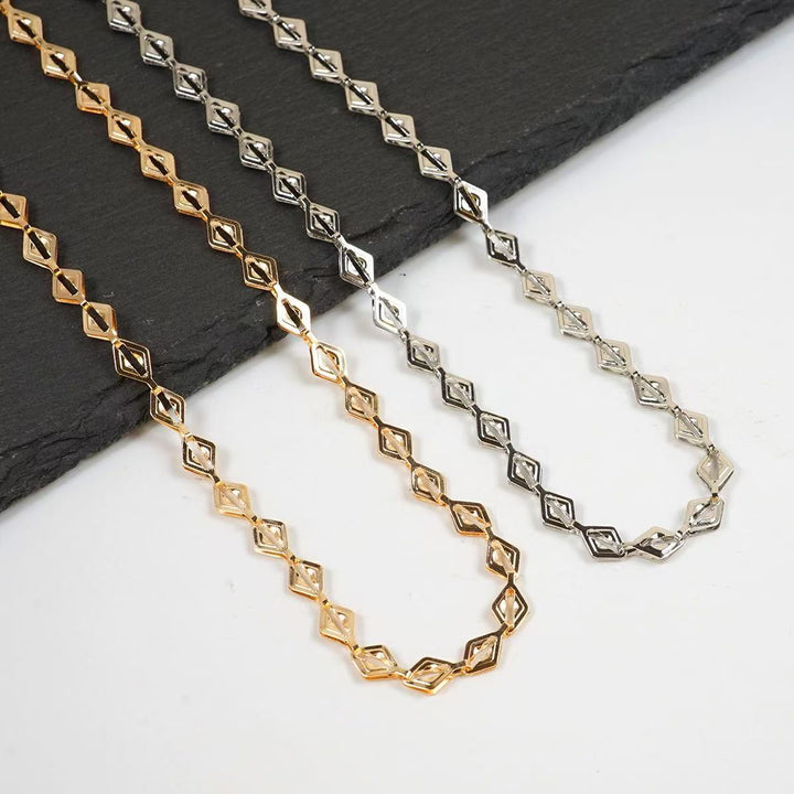 Dekorative Statement Choker Halskette Karnz