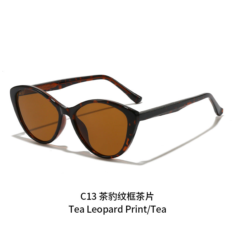 Damen trendige Sonnenbrille im modernen Cat-Eye-Stil Karnz