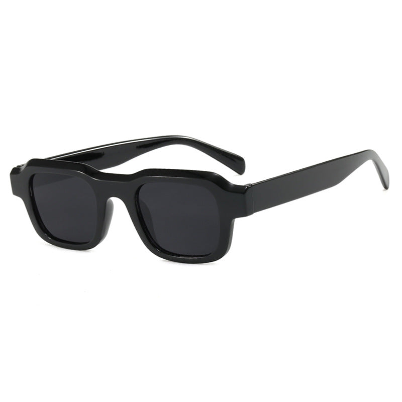 Damen moderne quadratische Sonnenbrille mit schützendem Polycarbonat-Rahmen Karnz