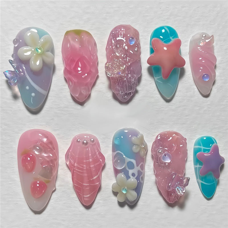 Künstlerisches 3D Gel-Nagelkunst-Design-Set Karnz