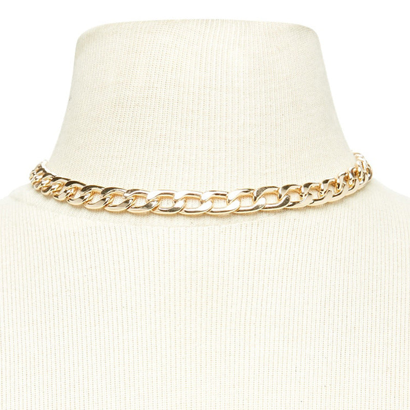 Statement Link Chain Necklace Karnz