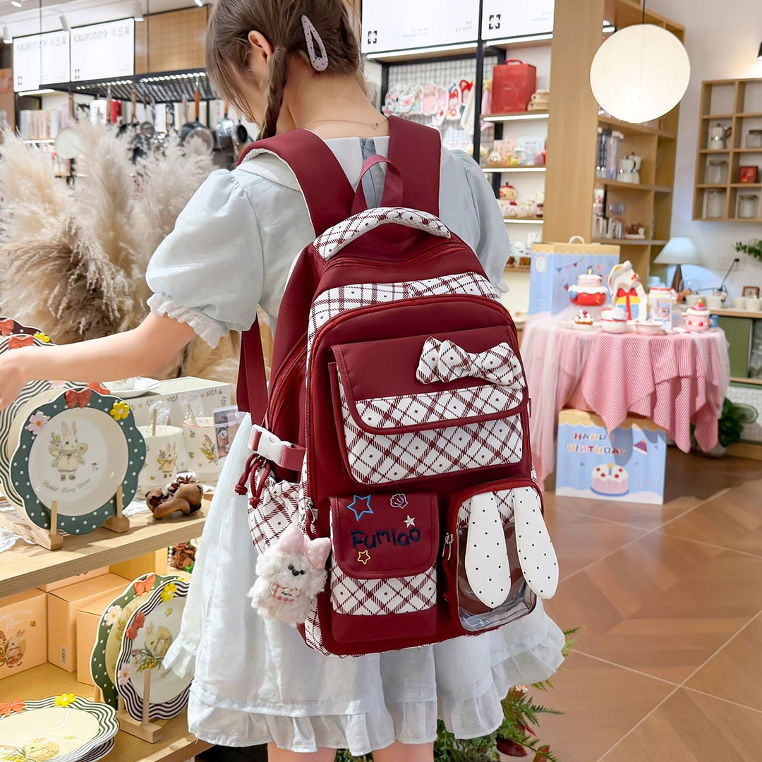 Verspielter Bunny Ear Rucksack Karnz