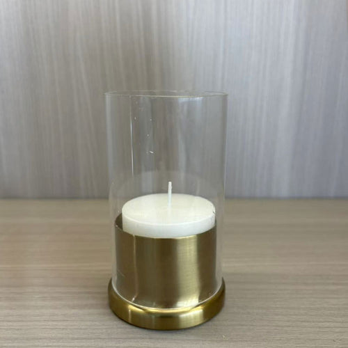 Eleganter Glas Teelichthalter