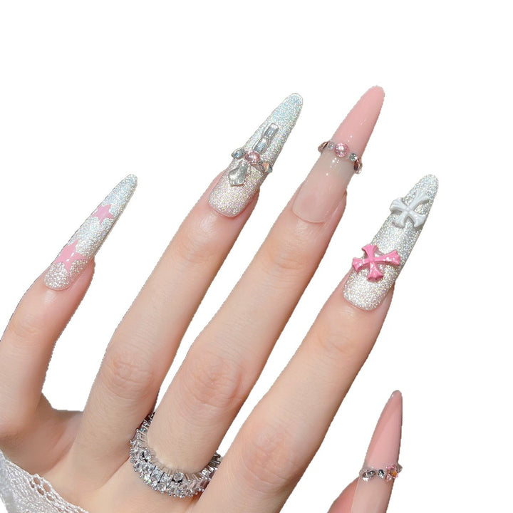Luxus Themed Press-On Nageldesigns Karnz