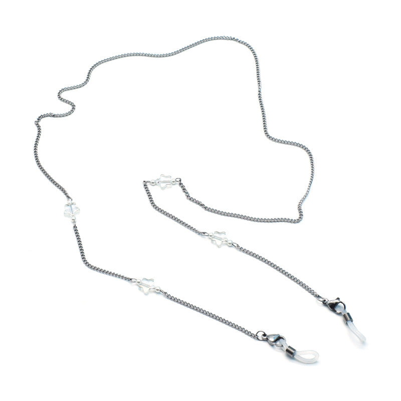 Stylische Brillenträgerkette mit dekorativen Akzenten Karnz