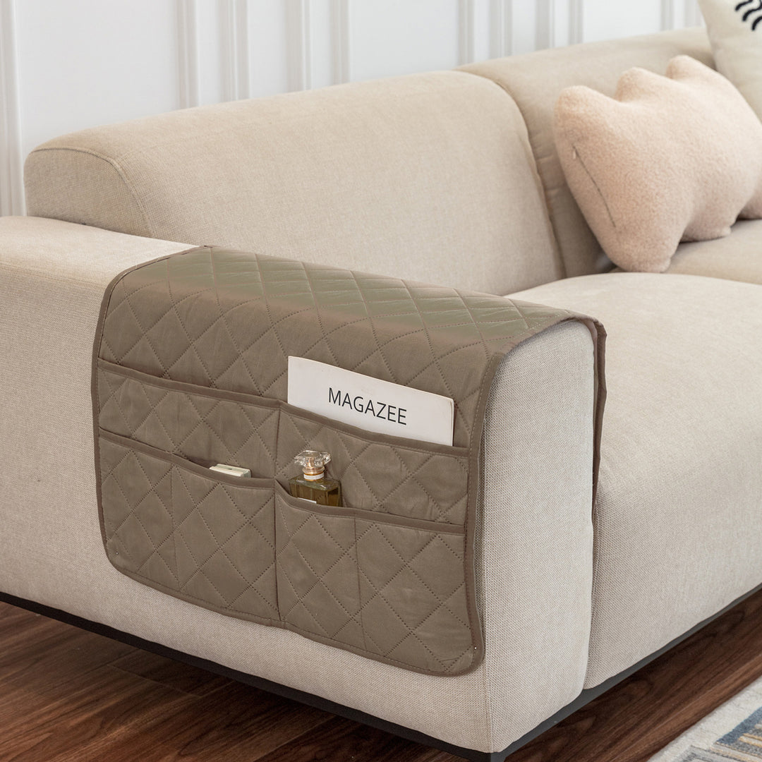 Eleganter Sofa-Organizer mit Mehrfachen Taschen Karnz