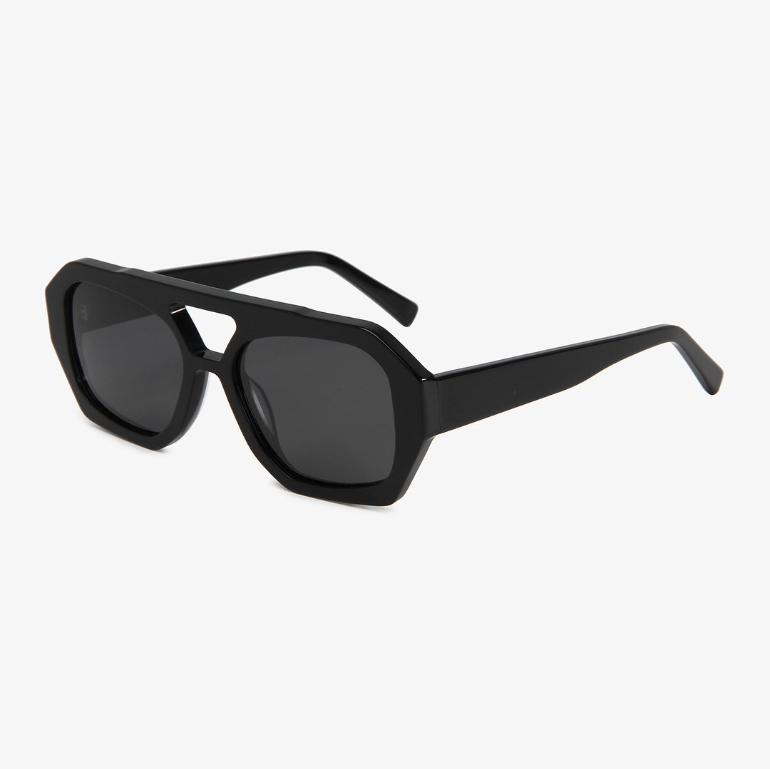 Damen Sonnenbrille im modernen, innovativen Rahmen Design Karnz
