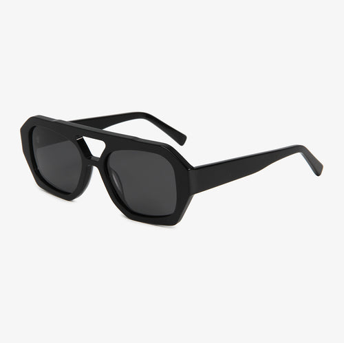 Damen Sonnenbrille im modernen, innovativen Rahmen Design Karnz