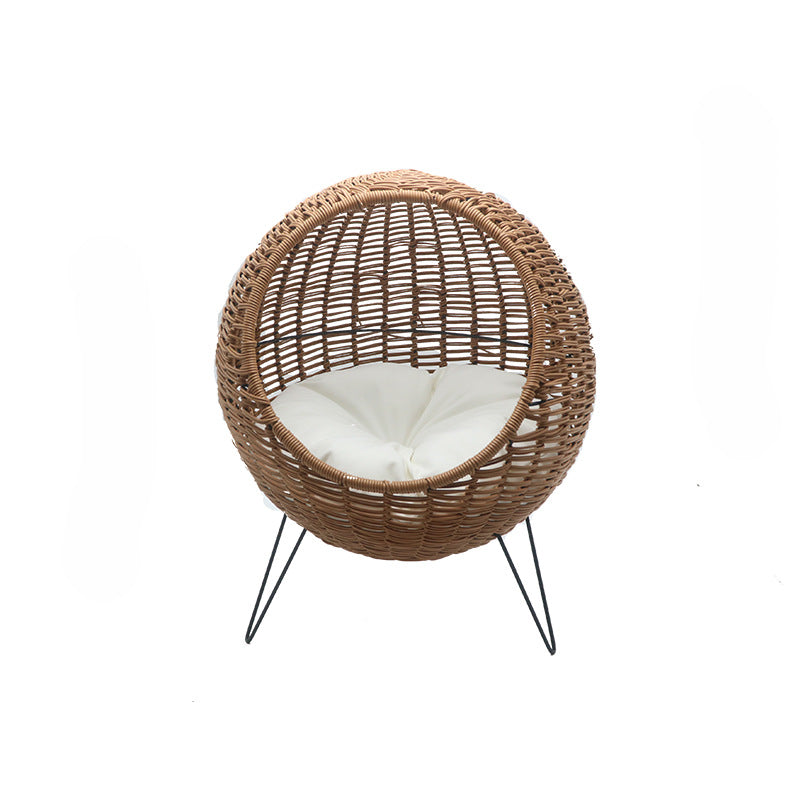 Katzenliege mit Stilvollem Rattandesign Karnz