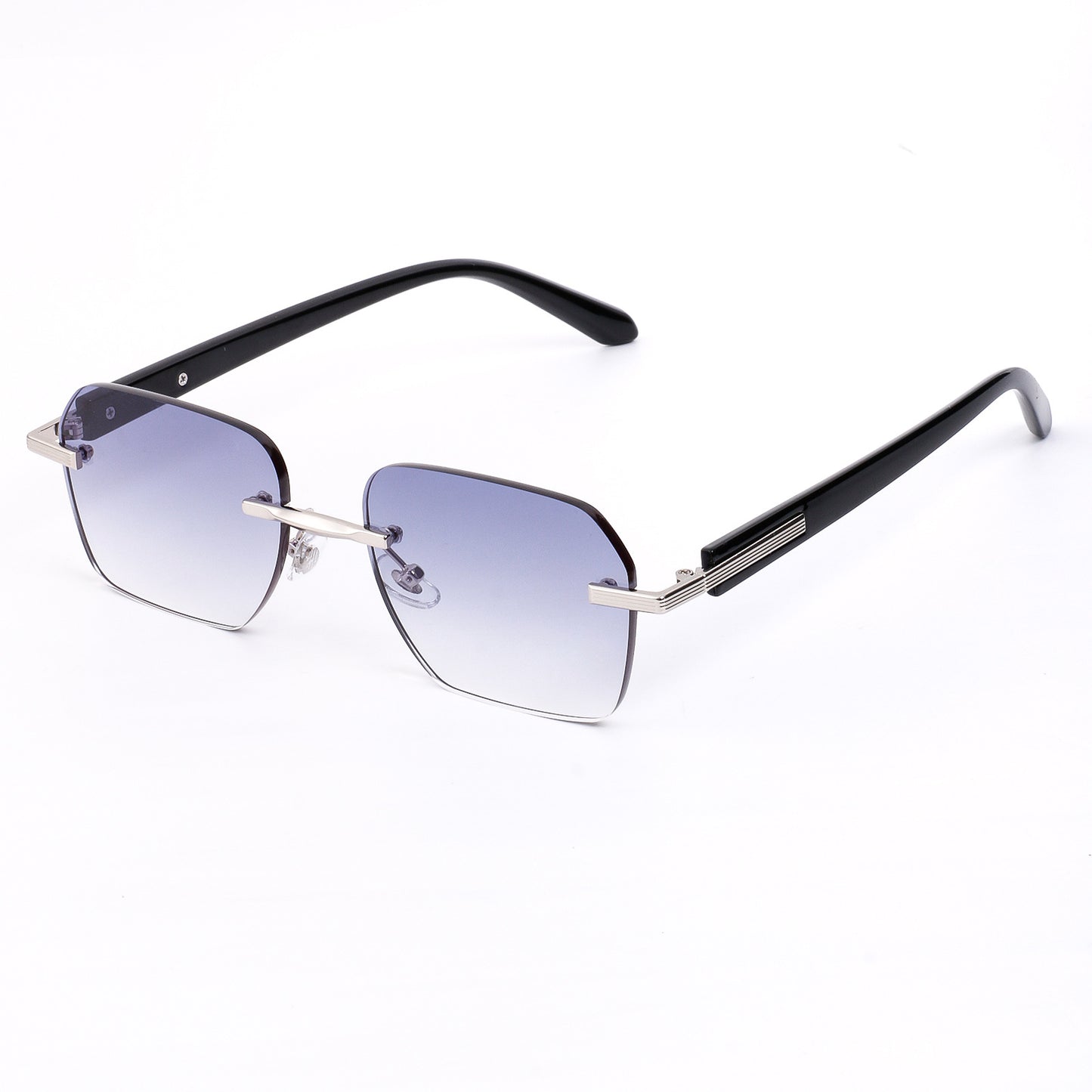 Damen modische Sonnenbrille mit elegantem Metallrahmen und robusten Gläsern Karnz