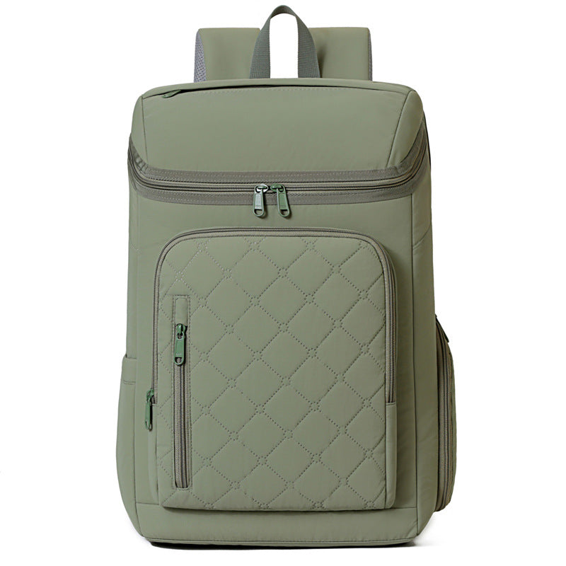 Stylischer gesteppter Laptop-Rucksack Karnz