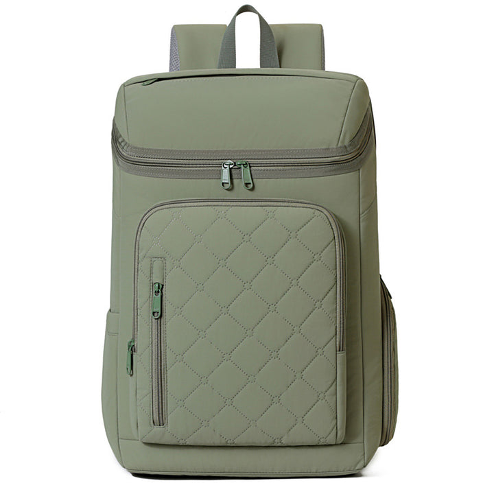 Stylischer gesteppter Laptop-Rucksack Karnz