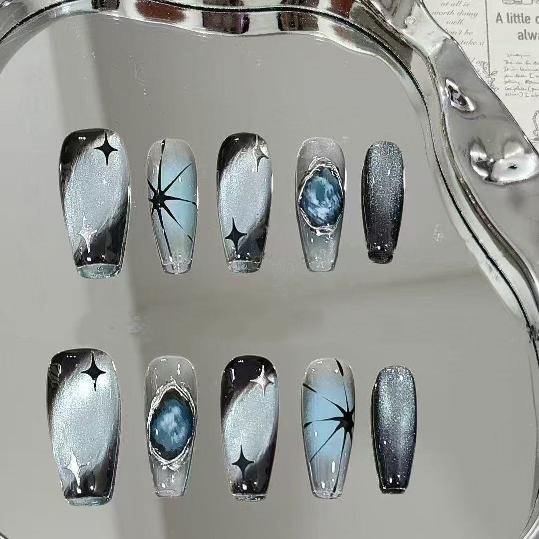 Verspielt Bären-Themen Press-On Nagel Kunst Kit Karnz