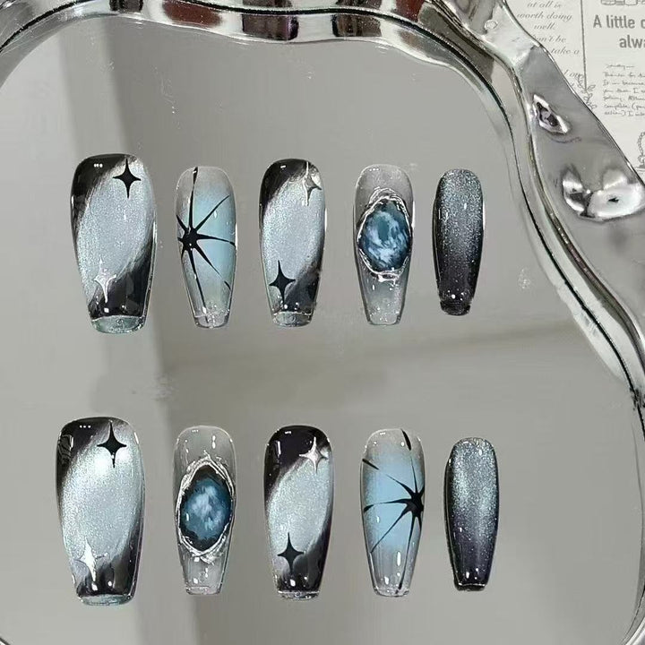 Verspielt Bären-Themen Press-On Nagel Kunst Kit Karnz