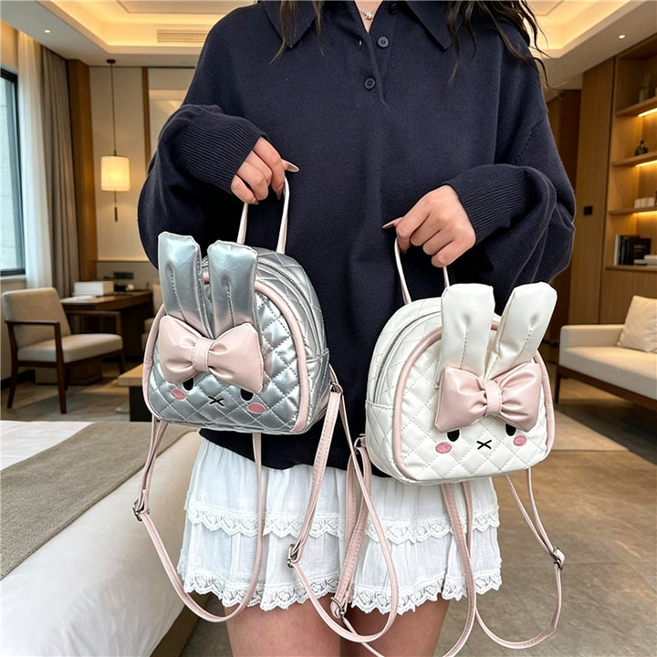 Niedlicher Hasen-Themen Mini-Rucksack Karnz