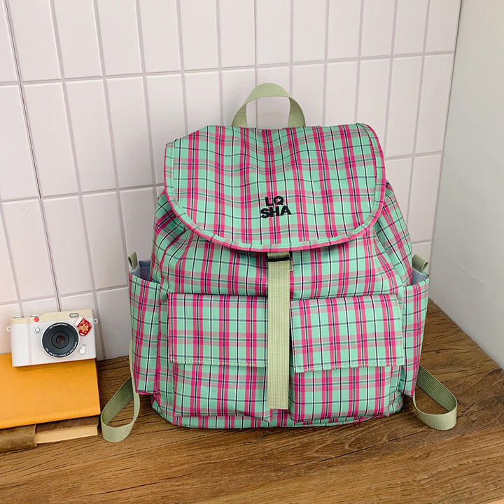 Gepunktetes Muster Rucksack